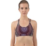 Art Pattern Design Back Web Sports Bra