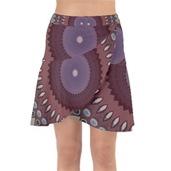 Wrap Front Skirt 
