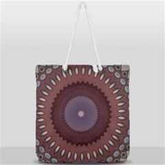 Full Print Rope Handle Tote (Large) 