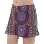 Art Pattern Design Classic Tennis Skirt