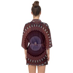 Half Sleeve Chiffon Kimono 