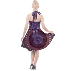 Halter Party Swing Dress  