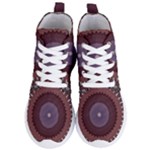 Art Pattern Design Women s Lightweight High Top Sneakers