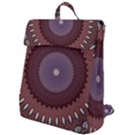 Art Pattern Design Flap Top Backpack