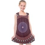 Art Pattern Design Kids  Cross Back Dress