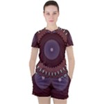Art Pattern Design Women s T-Shirt and Shorts Set