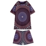 Art Pattern Design Kids  Swim T-Shirt and Shorts Set