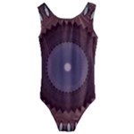 Art Pattern Design Kids  Cut-Out Back One Piece Swimsuit
