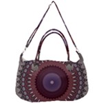 Art Pattern Design Removable Strap Handbag