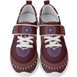 Art Pattern Design Men s Velcro Strap Shoes