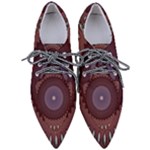 Art Pattern Design Pointed Oxford Shoes