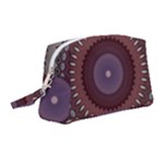 Art Pattern Design Wristlet Pouch Bag (Medium)