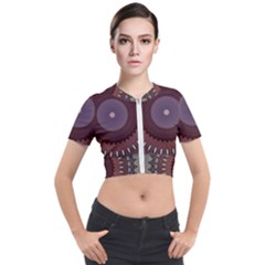Short Sleeve Cropped Jacket 