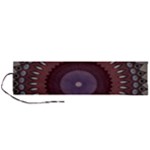 Art Pattern Design Roll Up Canvas Pencil Holder (L)