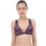 Art Pattern Design Classic Banded Bikini Top