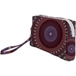 Art Pattern Design Wristlet Pouch Bag (Small)