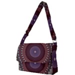 Art Pattern Design Full Print Messenger Bag (L)