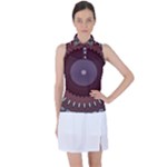 Art Pattern Design Women s Sleeveless Polo T-Shirt