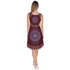 Knee Length Skater Dress With Pockets 