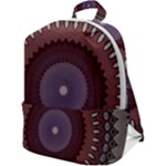 Art Pattern Design Zip Up Backpack