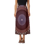 Art Pattern Design Classic Midi Chiffon Skirt