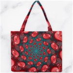 Fractal Red Spiral Abstract Art Mini Tote Bag