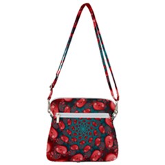 Zipper Messenger Bag 