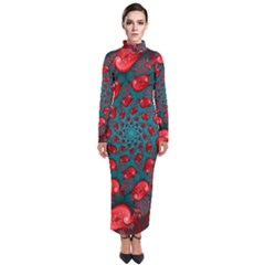 Turtleneck Maxi Dress 