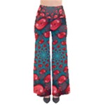 Fractal Red Spiral Abstract Art So Vintage Palazzo Pants
