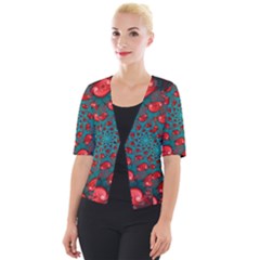 Cropped Button Cardigan 