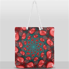 Full Print Rope Handle Tote (Large) 