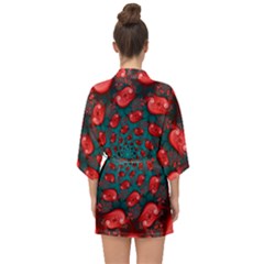 Half Sleeve Chiffon Kimono 