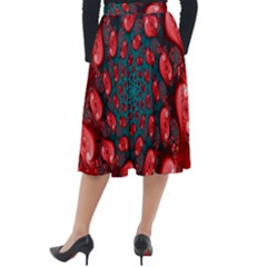 Classic Velour Midi Skirt  