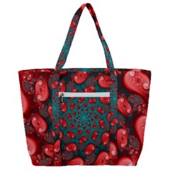 Zip Up Canvas Bag 