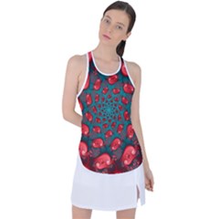 Racer Back Mesh Tank Top 