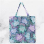 Leaves Glitter Background Winter Grocery Tote Bag