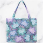Leaves Glitter Background Winter Mini Tote Bag