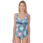 Leaves Glitter Background Winter Princess Tank Leotard 
