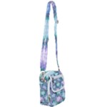 Leaves Glitter Background Winter Shoulder Strap Belt Bag