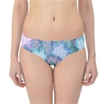 Leaves Glitter Background Winter Hipster Bikini Bottoms