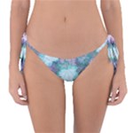 Leaves Glitter Background Winter Reversible Bikini Bottoms