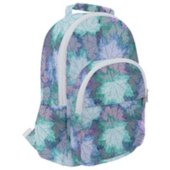 Rounded Multi Pocket Backpack 