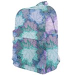 Leaves Glitter Background Winter Classic Backpack