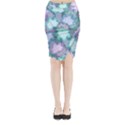 Midi Wrap Pencil Skirt 