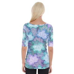 Wide Neckline T-Shirt 
