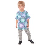 Leaves Glitter Background Winter Kids  Raglan T-Shirt