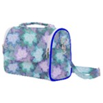 Leaves Glitter Background Winter Satchel Shoulder Bag