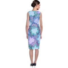 Sleeveless Velvet Midi Dress 