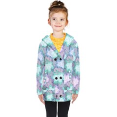 Kids  Double Breasted Button Coat 
