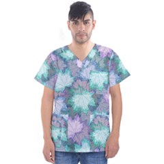Men s V-Neck Scrub Top 
